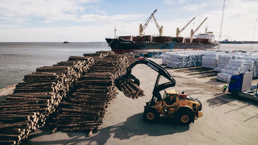 Vi växlar upp – stormvirke skeppas från Orrskär